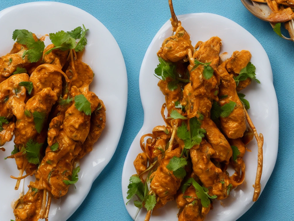 ไก่สะเต๊ะ — Chicken Satay